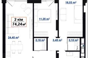 квартира за адресою Гетьмана Петра Дорошенка вул., 19