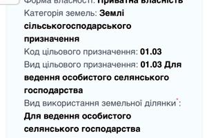 ділянка за адресою 