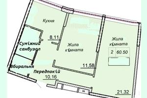 квартира за адресою Валерія Самофалова вул. (Каманіна), 16а/3