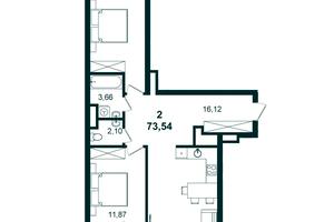 квартира за адресою Зелена вул., 115Б