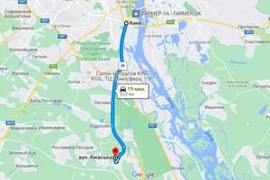 ділянка за адресою Київська вул.