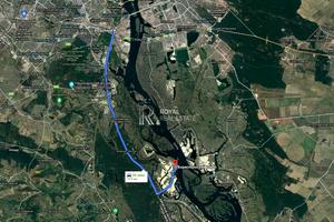 участок по адресу пгт. Козин, 