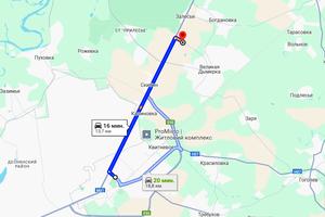 участок по адресу 