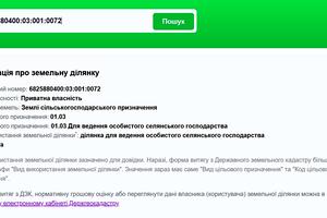 ділянка за адресою с. Антонівці, 