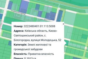 ділянка за адресою Молодецька, 52