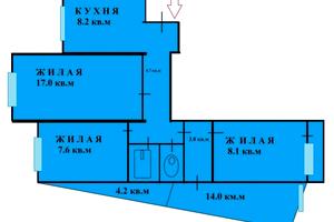 квартира за адресою Будівельників бульв., 43