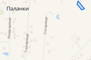 ділянка за адресою с. Паланки, 
