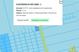 ділянка за адресою 