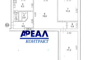 квартира по адресу пр Соборний, 133