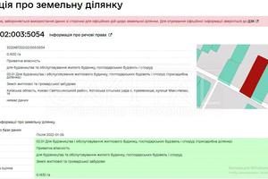 участок по адресу 