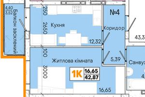 квартира по адресу Слободская ул., 56