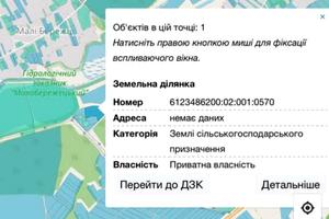 участок по адресу Джерельна