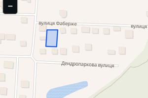 ділянка за адресою Фаберже, 8