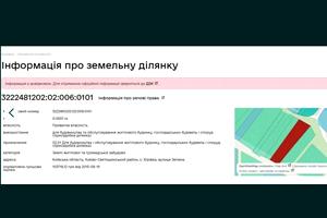 ділянка за адресою 