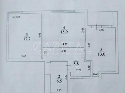 квартира по адресу Миколы Бажана просп., 1Б