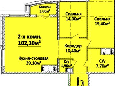 квартира по адресу Гагарина просп. (Гагарина), 19-Б