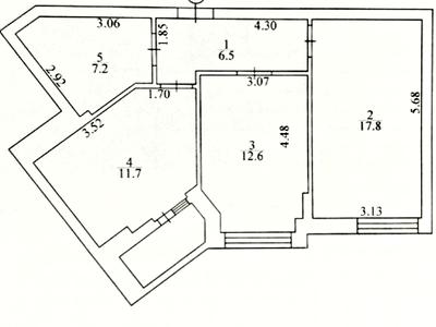 квартира за адресою Ольги Кобилянської вул. (Достоєвського), 1-В/9