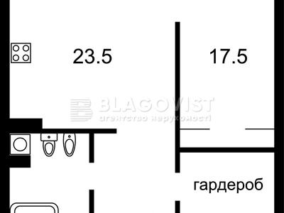 квартира по адресу Антоновича ул. (Горького), 74
