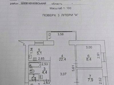 квартира за адресою Київ, Богдана Гаврилишина вул. (Ванди Василевської), 13