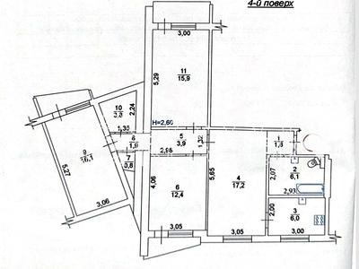 квартира по адресу Леся Сердюка, 10