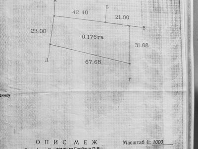 ділянка за адресою с. Вишеньки, Гідності вул. (Жертв Революції), 62В