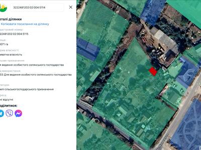 ділянка за адресою Кооперативна