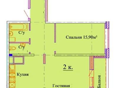 квартира за адресою Одеса, Варненська вул., 27а