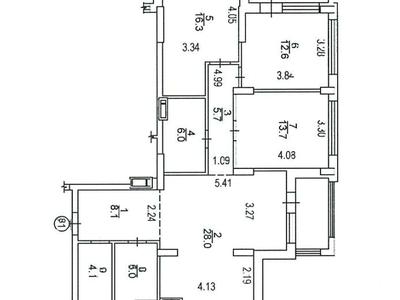 квартира за адресою Фортечний тупик (Тверський), 7в
