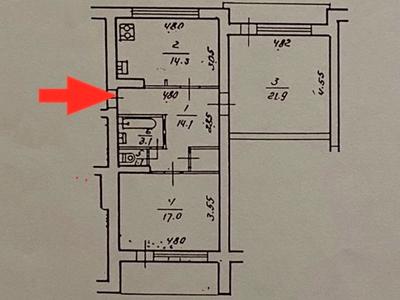 квартира по адресу Михаила Грушевского ул., 34-А