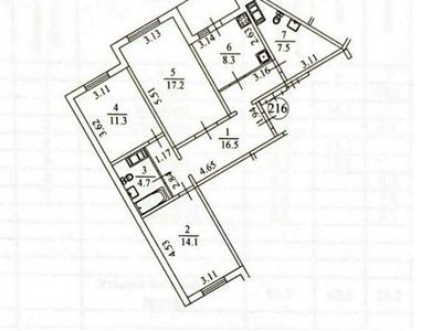 квартира за адресою Милославська вул., 18
