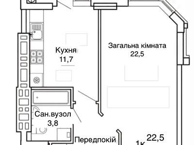 квартира за адресою с. Святопетрівське, Теплична вул., 44