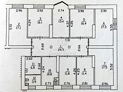комната по адресу Андрія Мельника ул. (Генерала Тупікова), 31/2а