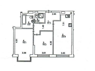 квартира за адресою Миколи Пимоненка вул., 19