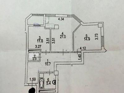квартира за адресою Вадима Гетьмана вул., 1-В