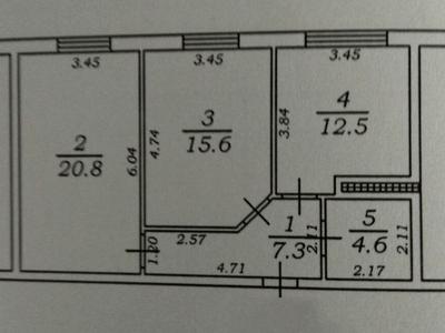 квартира по адресу Пестеля, 6А