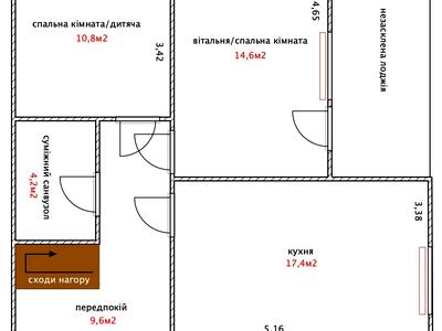 квартира за адресою Придорожна вул., 11В
