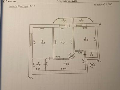 квартира за адресою Курсанта Єськова вул., 26