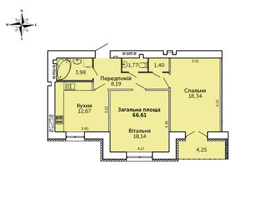 квартира за адресою Леваневців, 30/10