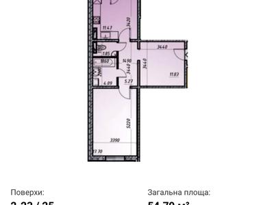 квартира по адресу Коноплянская ул., 22