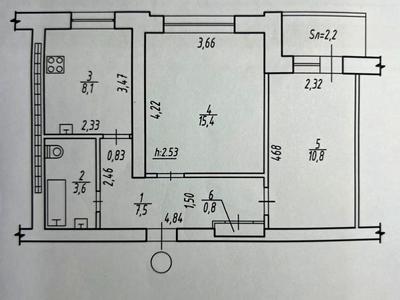 квартира за адресою Героїв Крут вул. (Черепіна), 54б