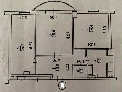 квартира за адресою Гетьмана Павла Скоропадського вул. (Льва Толстого), 39