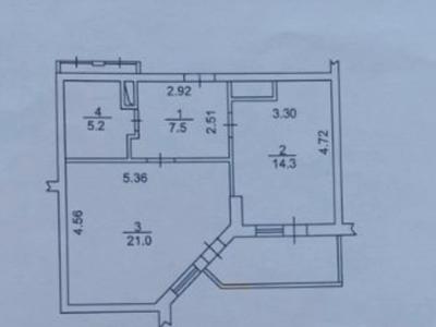квартира по адресу Олены Пчилки ул., 2-А
