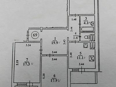 квартира по адресу Александры Экстер ул. (Цветаевой Марины), 9-А
