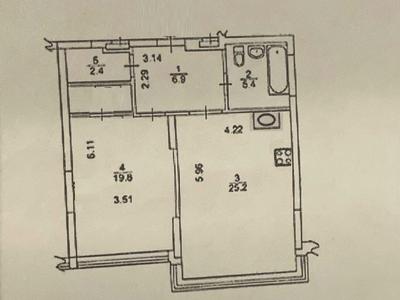 квартира за адресою Дніпровська набережна вул., 14-Б