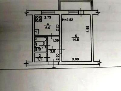 квартира по адресу Межевой пер., 3-А
