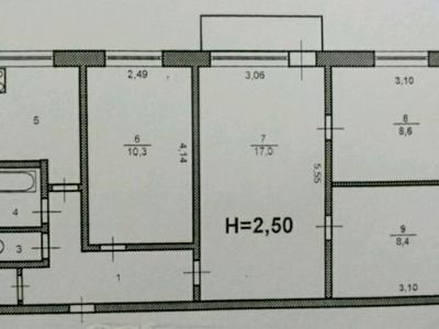 квартира по адресу Романа Атаманюка ул., 39