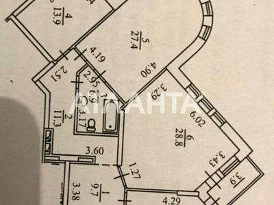 квартира по адресу Голосеевская ул., 13-А