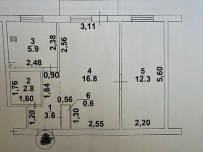 квартира за адресою Фонтанська дорога вул., 15а