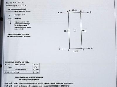 ділянка за адресою Малашівці СТ-Дружба