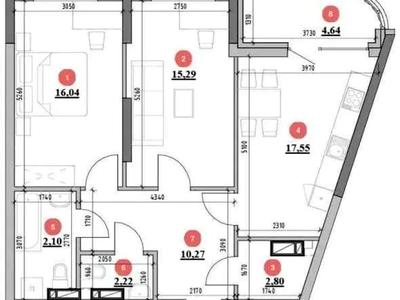 квартира по адресу Днепровская набережная ул., 17в